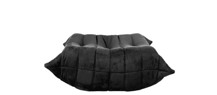 Cocoon Modular Cloud Sofa Black Ottoman