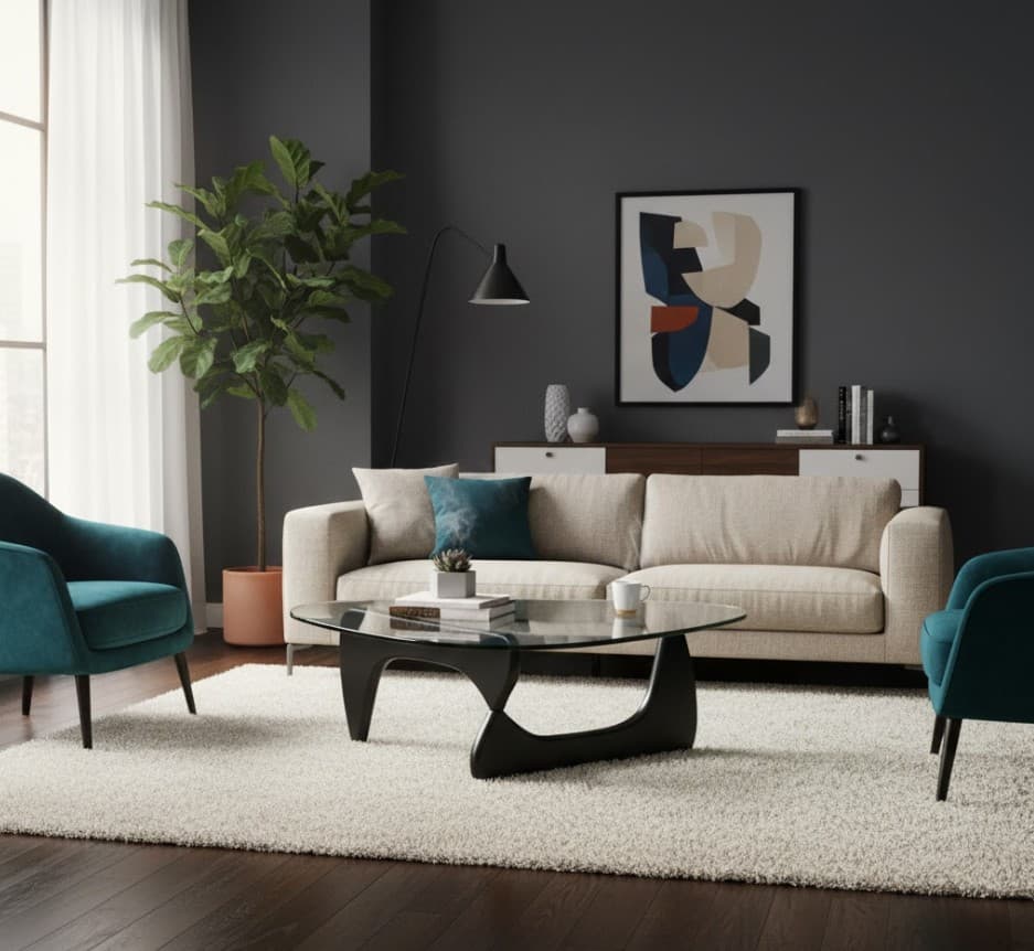 Sculptura Coffee Table Black