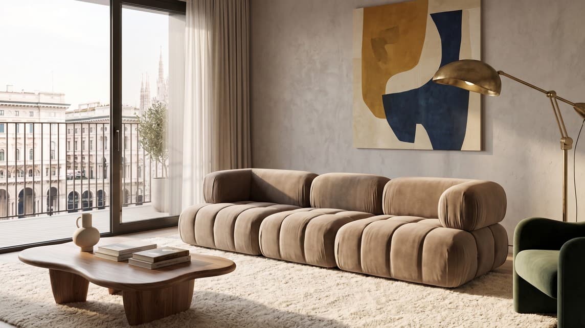 Leon Poly Taupe