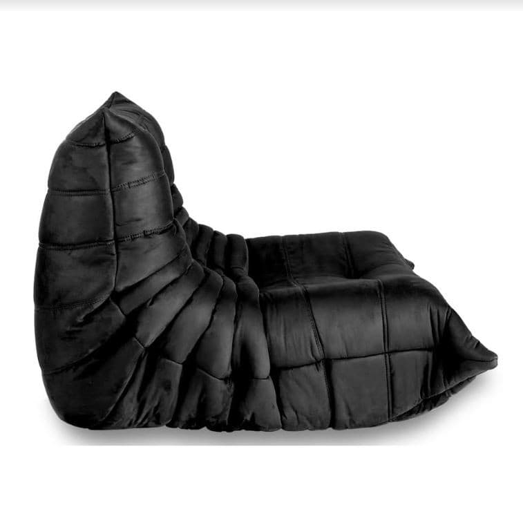 Cocoon Modular Cloud Sofa Black 1 Seater