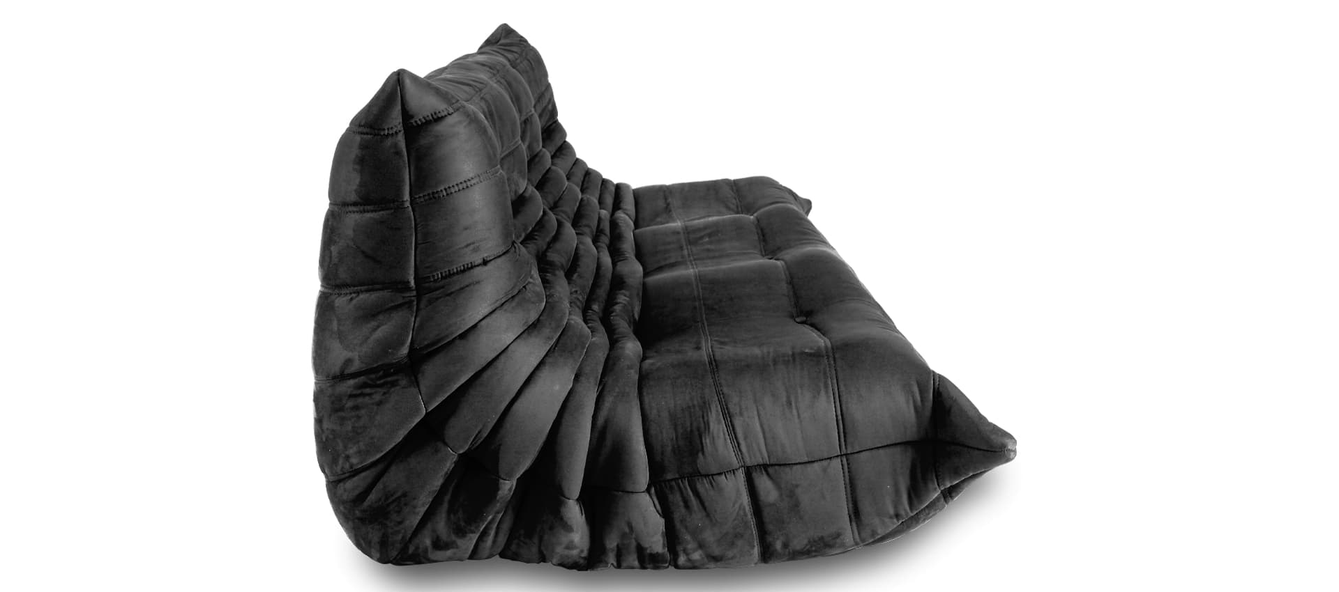 Cocoon Modular Cloud Sofa Black 3 Seater