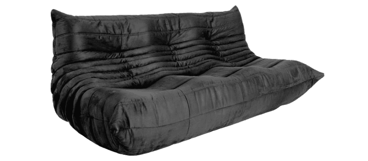 Cocoon Modular Cloud Sofa Black 3 Seater