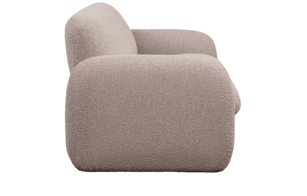 Bertie Canapé 3 Places Bouclé Mink